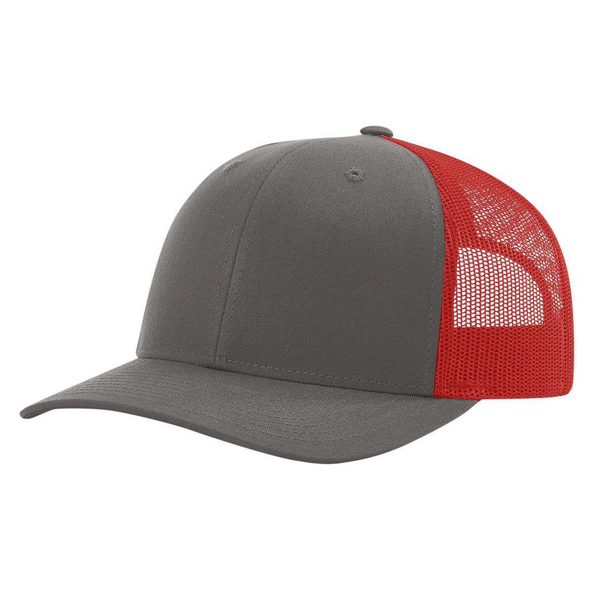 Richardson 115 Low Pro Trucker Cap, Snapback Hat - Blank