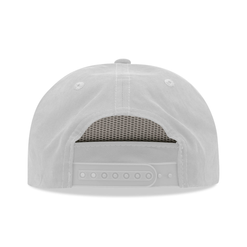 Decky 6032 Classic Rope Hat 5 Panel Flat Bill Cap Snapback - Blank